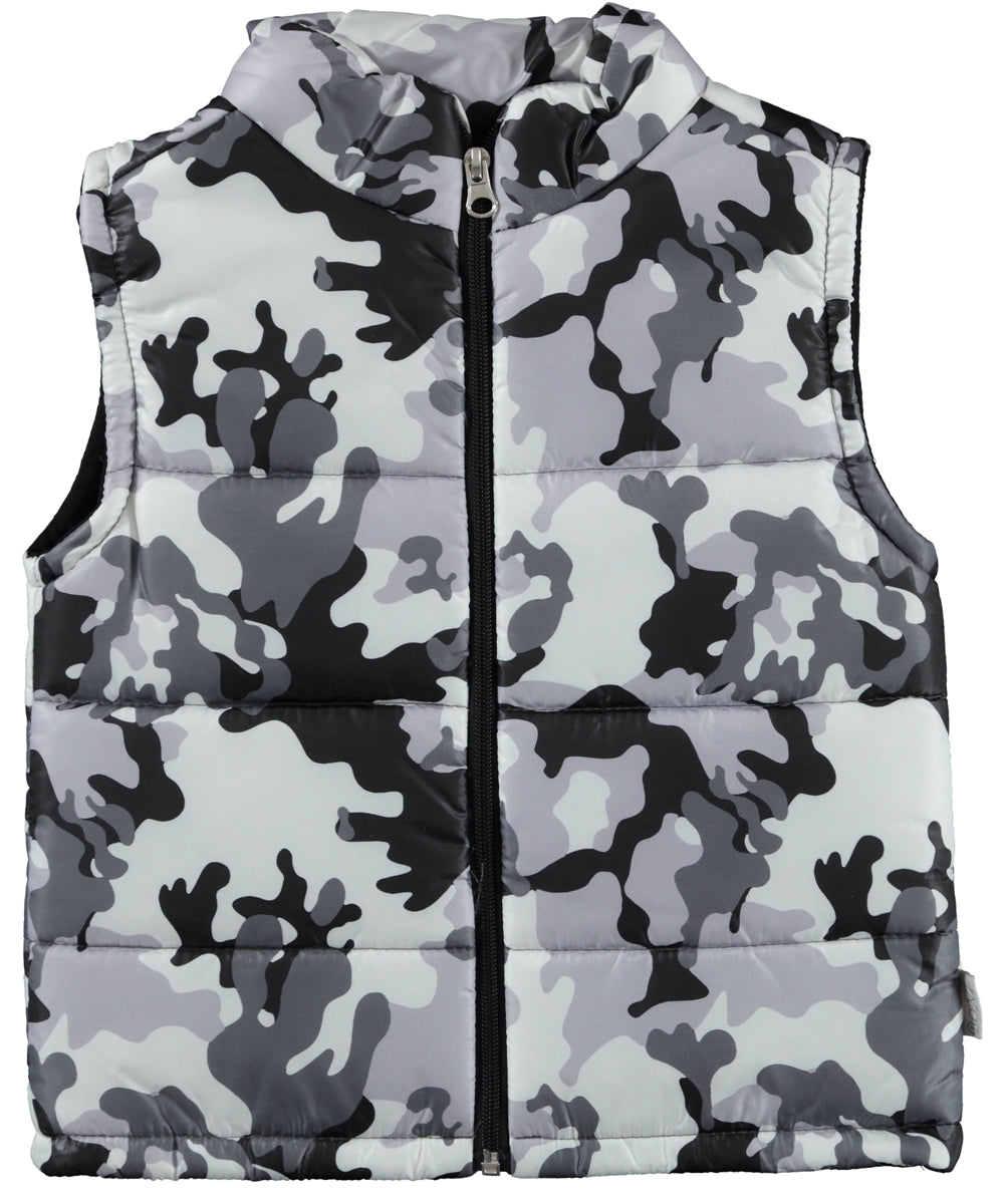 Grey Army Vest